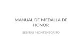 Manual de medalla de honor