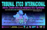 AFICHE TRIBUNAL ETICO INTERNACION, COLOMBIA.Afiche asolaborales tribunal etico