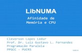 Libnuma - Afinidade de Memória e CPU