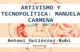 ARTivismo y Tecnopolítica: Manuela Carmena