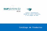 Catálogo surgerencia box 20042011