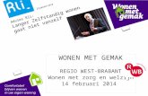 Wonen met Gemak bij Regio West-Brabant, feb 2014