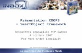 XOOPS et SmartObject - Rencontre PHPQuébec 2007-10-04