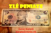 Juraj Karpiš: Zlé peniaze | Akadémia klasickej ekonómie /4. seminár