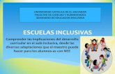 Escuelas inclusivas