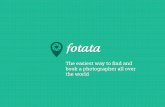 Fotata.com presentation may 2014