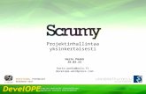 Scrumy - Projektinhallintaa yksinkertaisesti