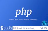 PHP - Ders V (PHP'de Veri Türleri)