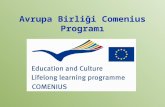 Avrupa birliği comenius programı