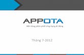 Appota developer support
