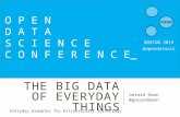 Big Data of Everyday Things