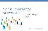 Social Media for Scientists