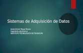 Sistemas de adquisición de datos
