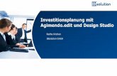 Investitionsplanung mit SAP BW-IP, AGIMENDO.edit und Design Studio