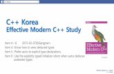 [C++ korea] effective modern c++ study item 5 prefer auto to explicit type declarations +이홍우