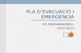 Pla evacuació - instruccions alumnat - 2012-2013