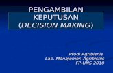 Pengambilan keputusan (manajemen)