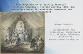 ”Öfvertygelsen om en lycklig framtid” – frivillig förening i Sverige omkring 1800, den historiska basen för diskursiv demokrati och civilsamhället
