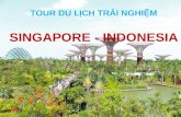 Giới thiệu tour Singapore - Indonesia