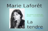 Marie LaforêT La Tendresse