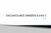 Selenium2(web driver)