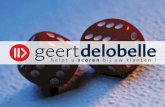 Bedrijfsvoorstelling Geert Delobelle Comm.V.