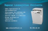 Tecnico lavavajillas en Chirivella - 96.393.63.43