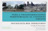 Tema 2. transformaciones territoriales. el contexto urbano