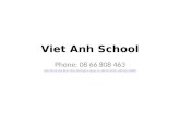 Viet anh school - Trường Mầm non Việt Anh
