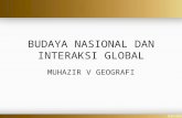 Budaya nasional dan interaksi global