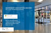 Microsoft Innovation Center Rapperswil