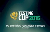 TestingCup 2015 - prezentacja wprowadzająca do zawodów.
