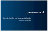 Danmarks Radio og de sociale medier