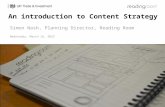 An introduction to multi channel content strategy