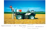 Agricoltura, IoT e big data