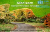 Fall road nature power point templates themes and backgrounds ppt layouts