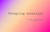 Thingling tutorijal