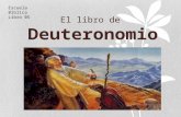 El libro de Deuteronomio
