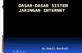 Dasar dasar sistem jaringan internet