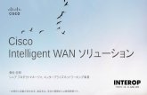 【Interop Tokyo 2015】 EN_R1: Cisco Intelligent WAN ソリューション