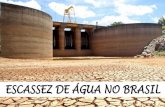 Escassez de água no brasil
