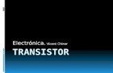 Transistor. vicent chiner