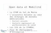 Cpam94 : Open data et mobilité
