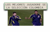 Los mejores jugadores se la selección Colombia Blogger