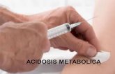 Acidosis metabolica