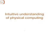 Intuitive understading of physical computing