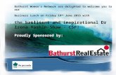 TP Events and Bathurst Women's Network Business Lunch 19 June 2015
