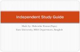 Independent Study Guide