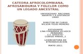 Tracol 3 catedra afrocolombiana