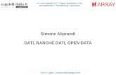 Dati, banche dati, open data (Cagliari, 23 giugno 2015)